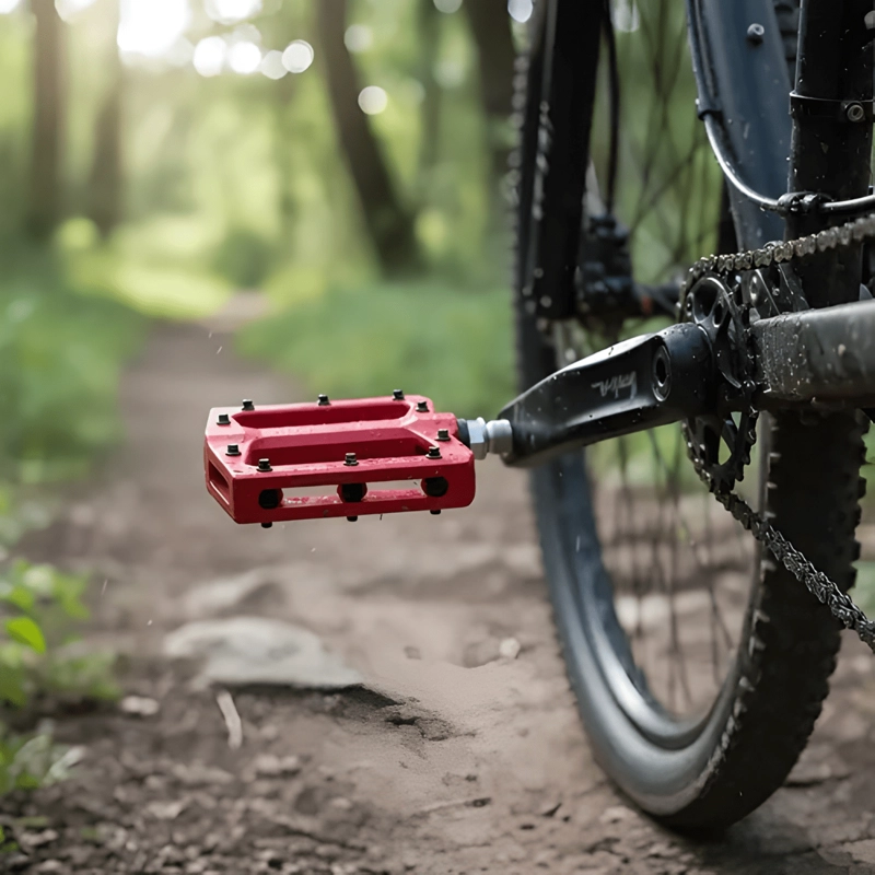 PEDALES DE PLASTICO ULTRALIGEROS PARA BICICLETA MTB #1 - 3