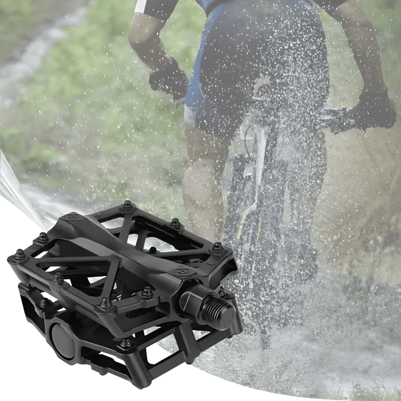 PAR DE PEDALES PARA BICICLETA ALEACION DE ALUMINIO UNIVERSAL - 4