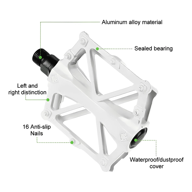 PEDAL ULTRALIGERO ANTIDESLIZANTE ALUMINIO BICICLETA 1 PAR - 2