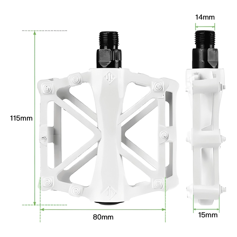 PEDAL ULTRALIGERO ANTIDESLIZANTE ALUMINIO BICICLETA 1 PAR - 3
