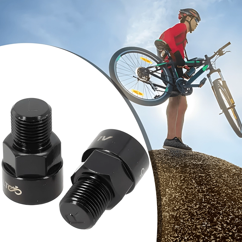 ADAPTADOR DE PEDAL ALUMINIO COMPATIBLE 9/16 A 1/2 - 2