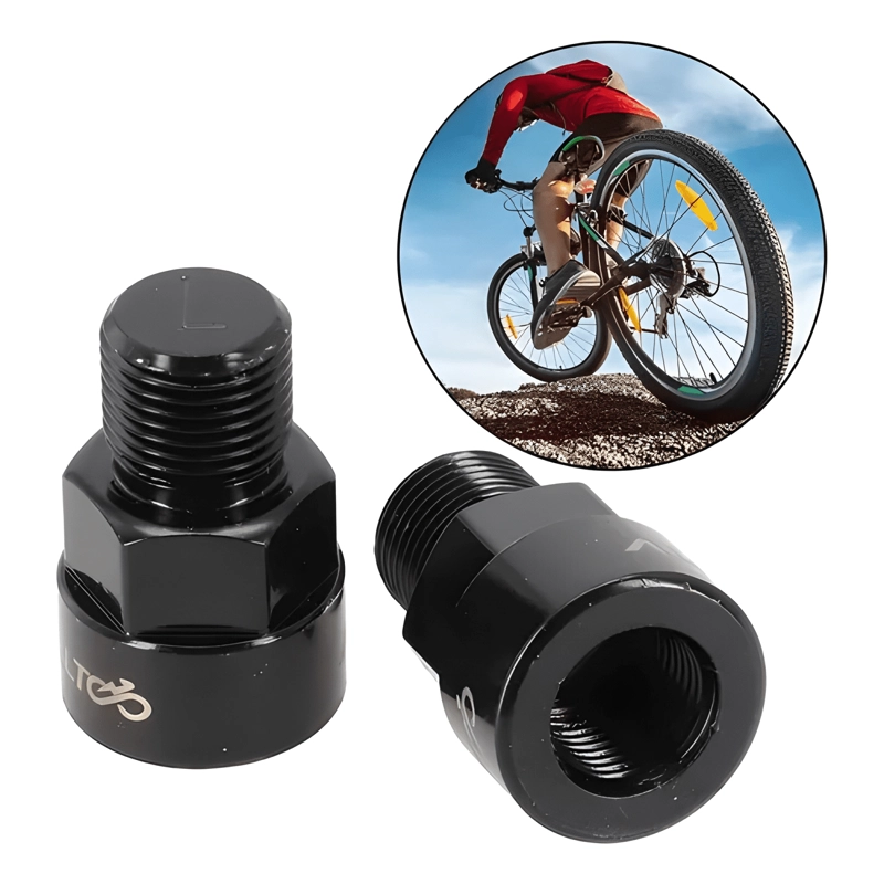 ADAPTADOR DE PEDAL ALUMINIO COMPATIBLE 9/16 A 1/2 - 3