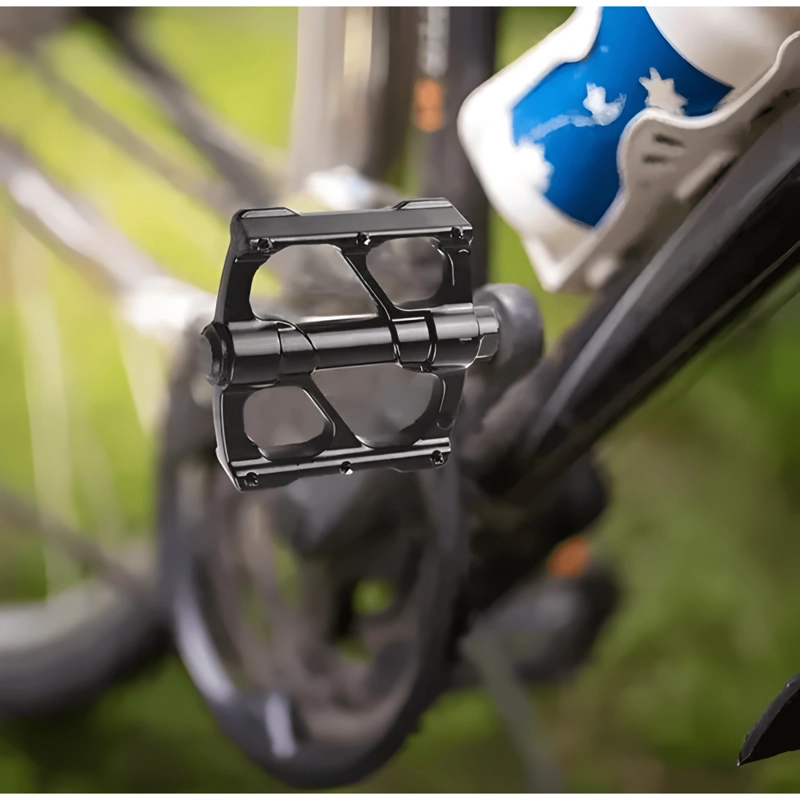 PEDALES DE BICICLETA PARA MTB ALUMINIO ANTIDESLIZANTE #2 - 4