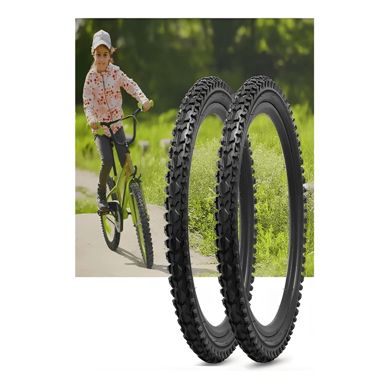 PACK 2 NEUMATICOS Y 2 CAMARAS SCHRADER ARO 20X2.125 - 2