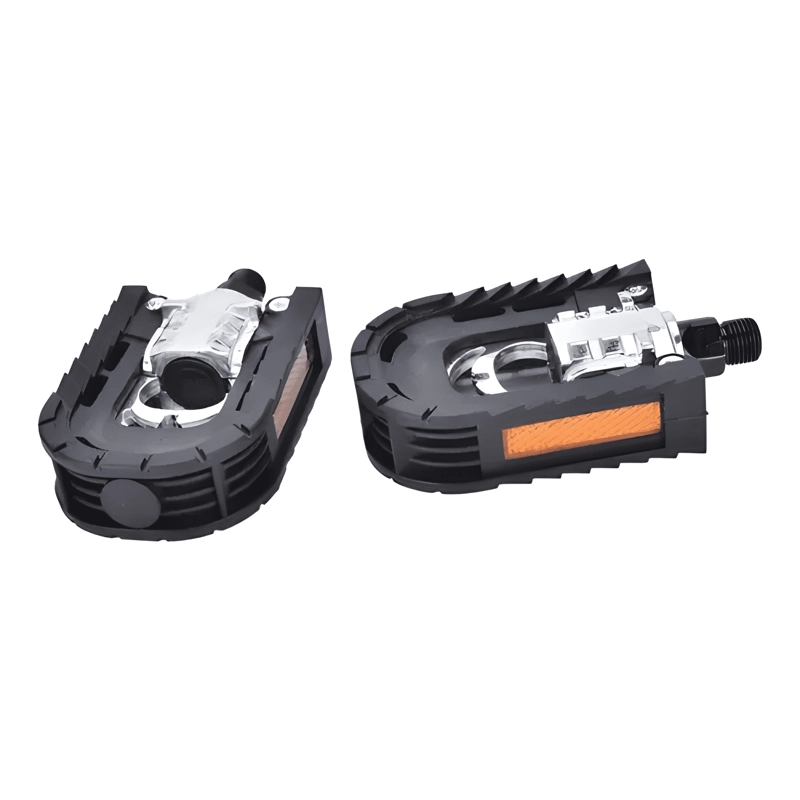 PEDALES RETRACTIL DE PLASTICO PARA BICICLETA CON CALA #1 - 4