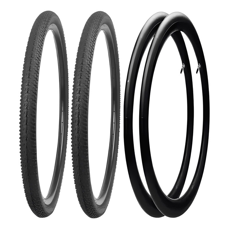 PACK 2 NEUMATICOS Y 2 CAMARAS SCHRADER ARO 27.5X2.125 #3 - 1
