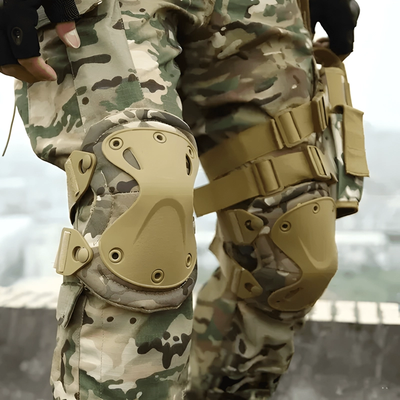 RODILLERAS Y CODERAS TACTICAS AIRSOFT PAINTBALL - 1