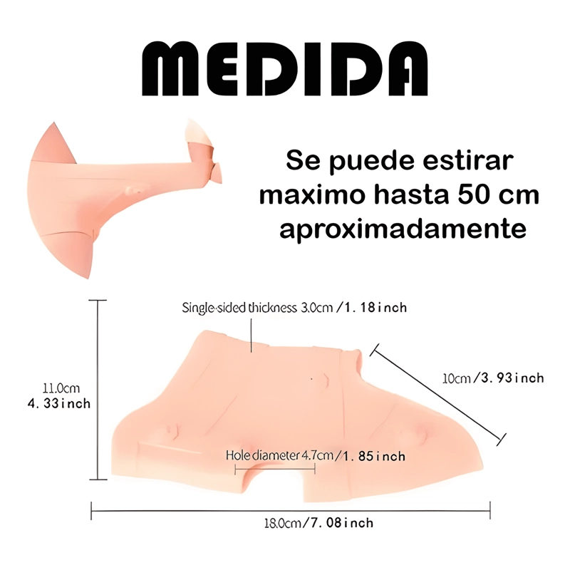 RODILLERA DE SILICONA MAGNE TICA DE REHABILITACION #2 - 4