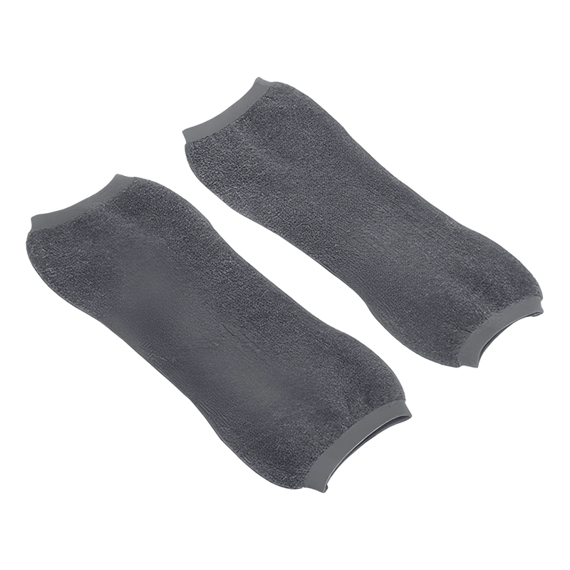 PAR RODILLERAS COMPRESION LANA CALENTADOR 262339 GRIS - 1