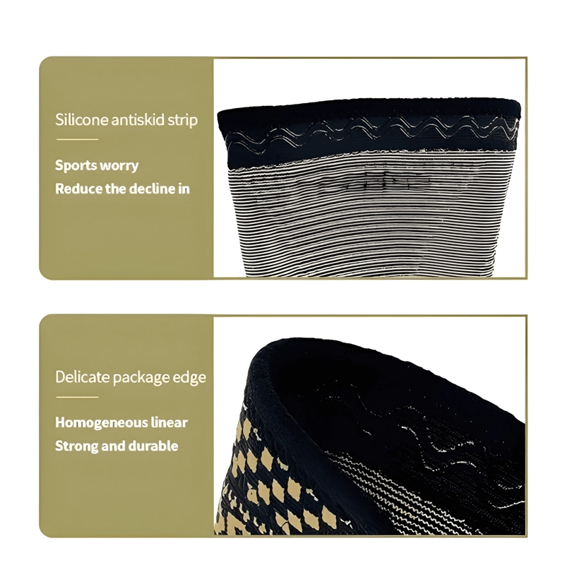 RODILLERA DE COMPRESION CON FIBRA DE COBRE TALLAS S M L - 2