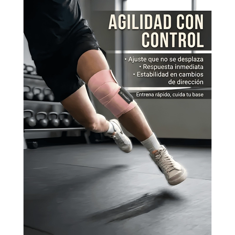 PAR RODILLERAS ELASTICAS PELTA CROSSFIT TITANFIT - 4