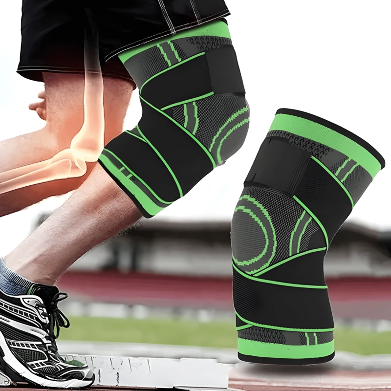 RODILLERA 3D DEPORTIVA DE DOBLE PRESION PARA FITNESS - 3
