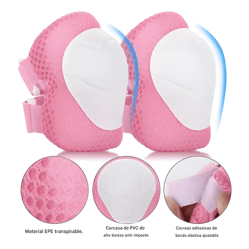 JUEGO DE EQUIPO DE PROTECCION 7 EN 1 KIT DE CASCO NIÑOS #2 - 2