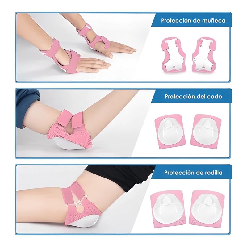 RODILLERAS Y CODERAS DE PROTECCION PARA PATIN NIÑOS - 2