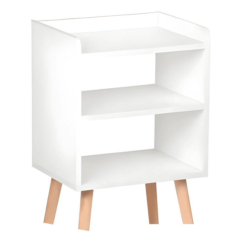 VELADOR GAV 2 ESTANTES MELAMINA MINIMALISTA 37X30X48CM - 2