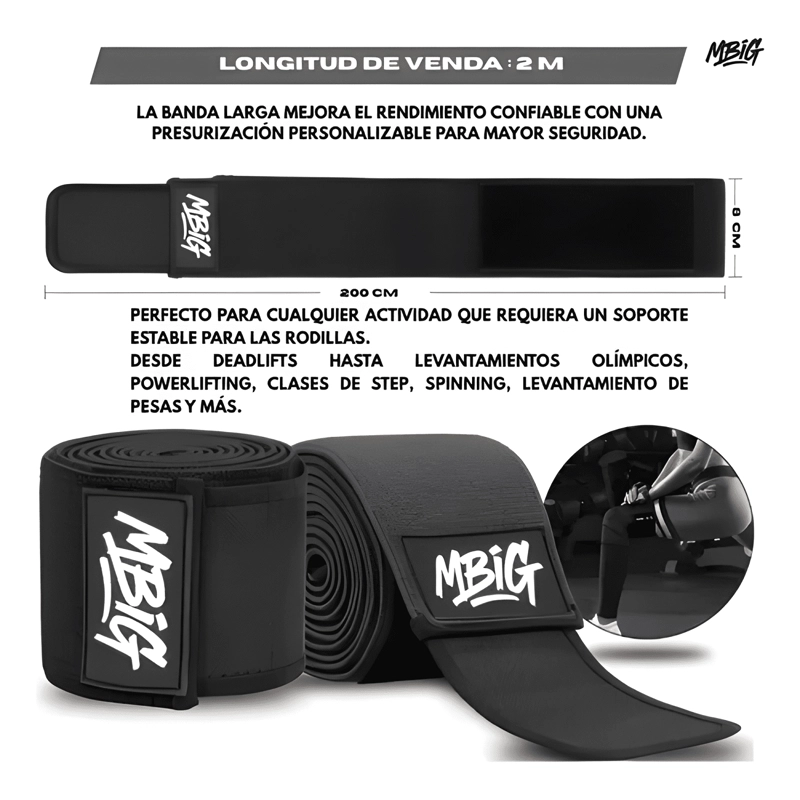 RODILLERAS DEPORTIVAS DE COMPRESION GIMNASIO CROSSFIT - 2