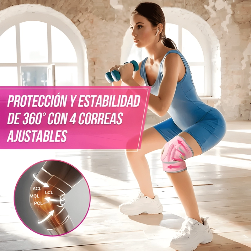 RODILLERA DEPORTIVA ORTOPE DICA CON VARILLAS LATERALES - 3