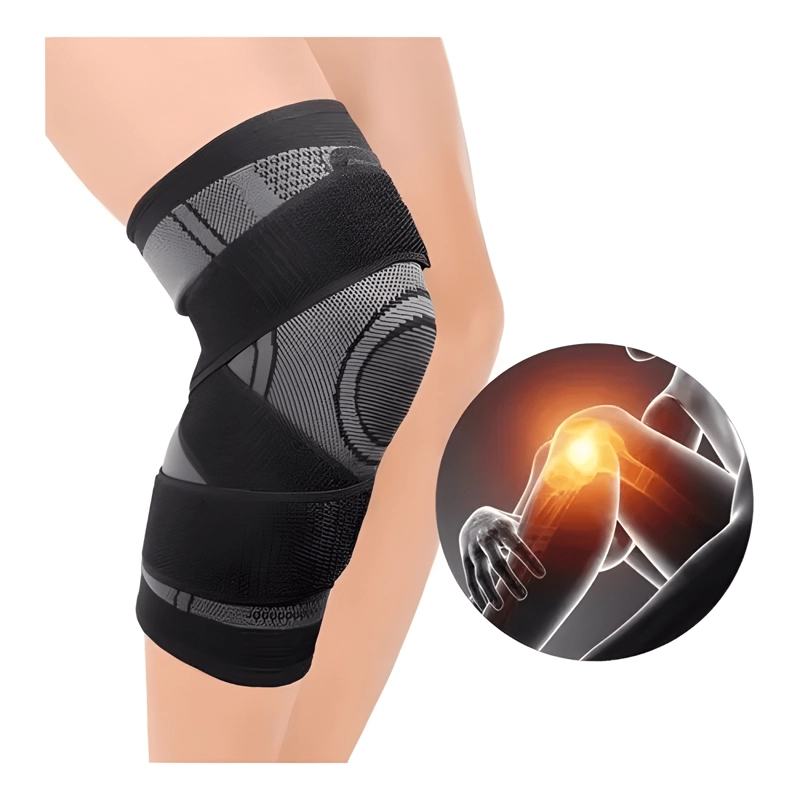 RODILLERA DEPORTIVA SOPORTE ROTULA DOBLE BANDA SUJECION #21 - 3