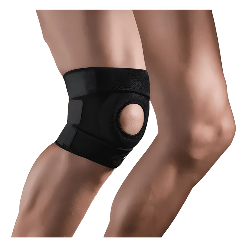 RODILLERA ESTABILIZADORA GYM ROTULA TALLA UNICA NEGRA - 1