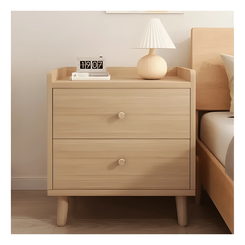 VELADOR 2 NIVELES CON CAJONES 40X34X53,5CM MADERA - 3