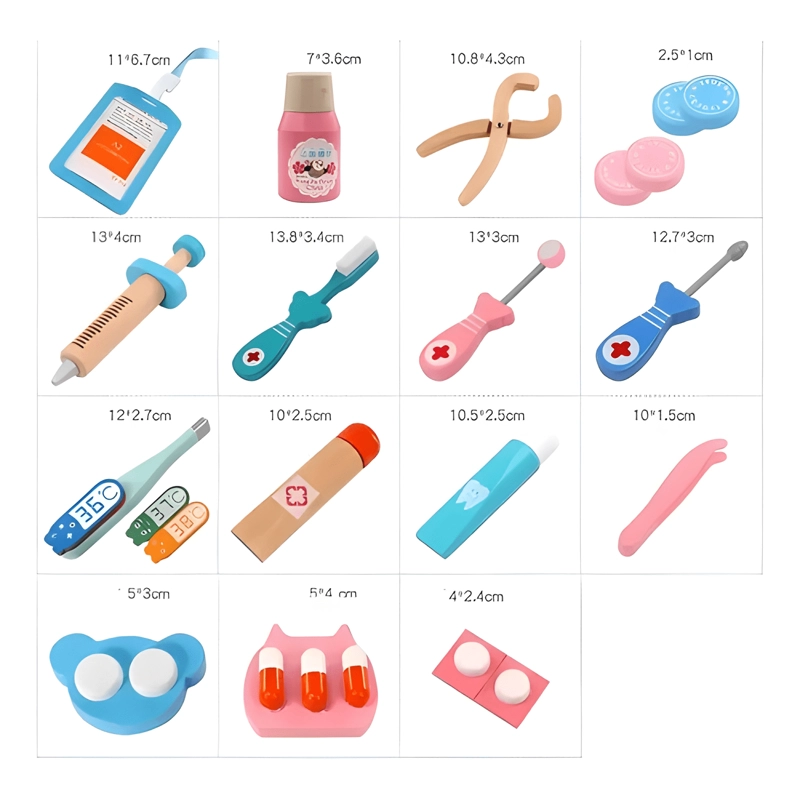 JUGUETE DIDACTICO KIT ME DICO DENTISTA MADERA NIÑOS #1 - 2