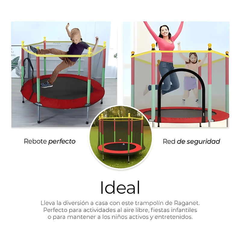 CAMA ELASTICA TRAMPOLIN PARA EXTERIOR 1,4 M - 3