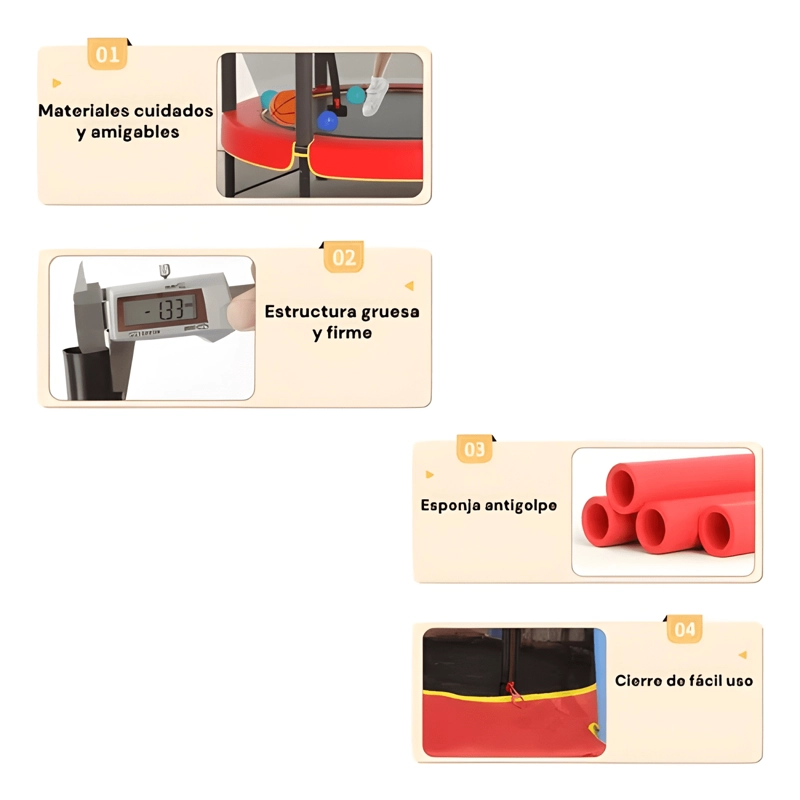 CAMA ELASTICA DE DISEÑO ALTO IFREE 140 CM - 2