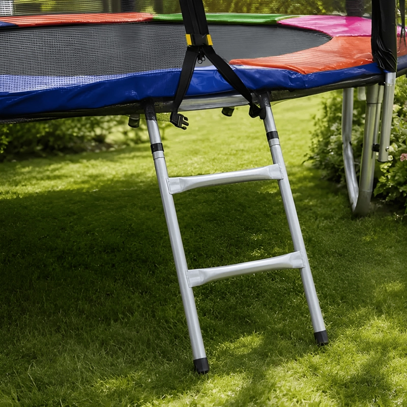 CAMA ELASTICA IGPRO CON MALLA 12FT 3,66 M NEGRA #2 - 1