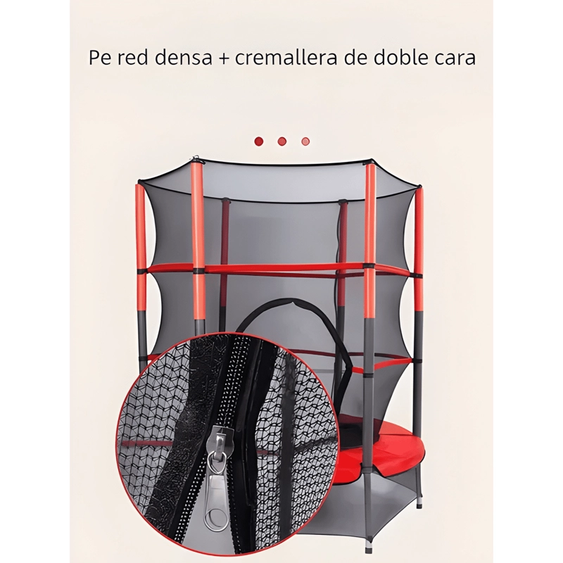 CAMA ELASTICA TRAMPOLIN PARA NIÑOS 165 X 140 CM #1 - 2