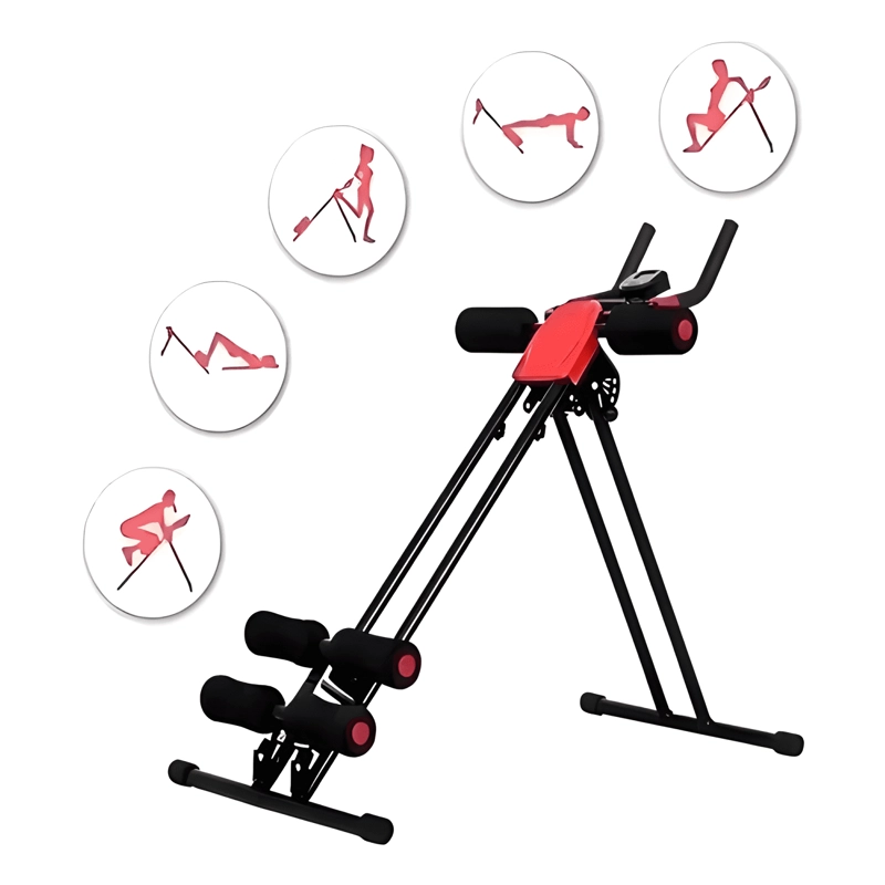 MAQUINA DE ABDOMINALES VERTICAL REFORZADA FIVE SHAPER - 1