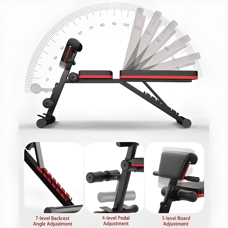 MAQUINA DE ABDOMINALES CON BANDAS ELASTICAS 233033 #1 - 4