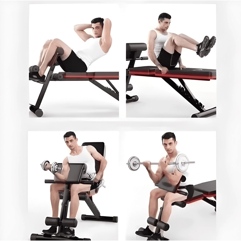 BANCA DE EJERCICIOS MULTIFUNCIONAL PARA ABDOMINALES - 3