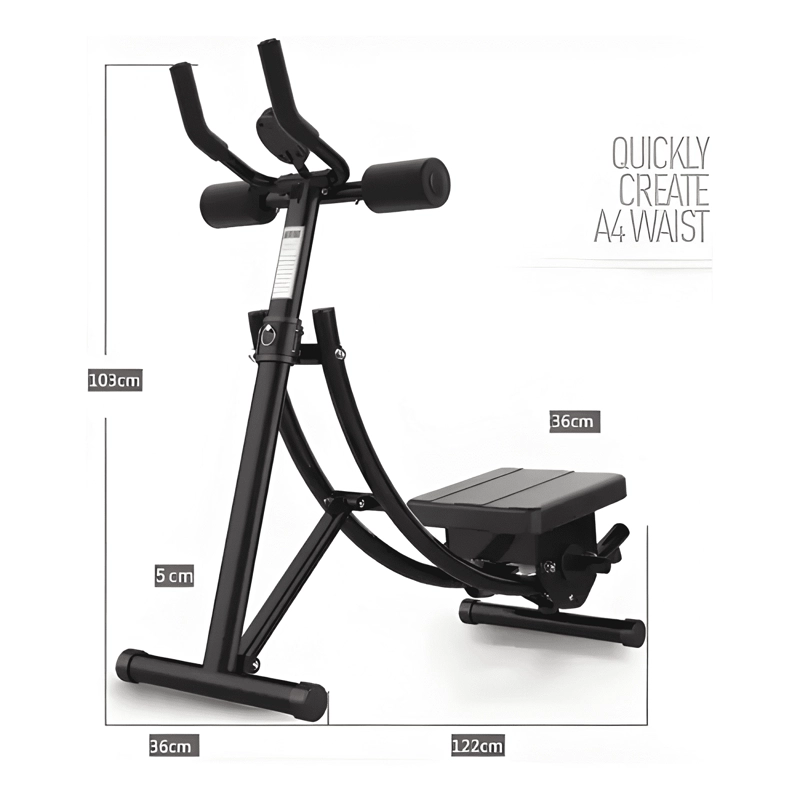 MAQUINA DE ABDOMINALES PARA GIMNASIO Y DEPORTE - 4