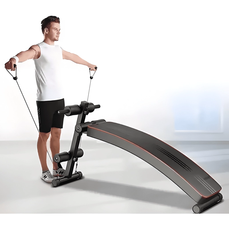 MAQUINA DE ABDOMINALES CON BANDAS ELASTICAS 233032 - 2