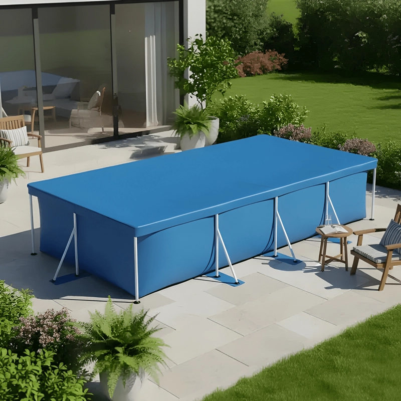 COBERTOR DE PISCINA RECTANGULAR DE POLIETILENO 450X250 MM - 3