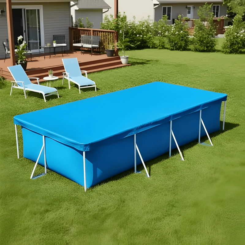 COBERTOR DE PISCINA RECTANGULAR DE POLIETILENO 450X250 MM - 4