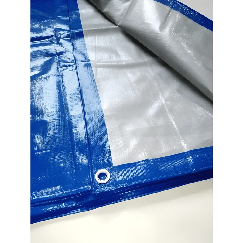 COBERTOR DE PISCINA LONA MULTIUSO CON OJETILLOS 6X4 M - 1