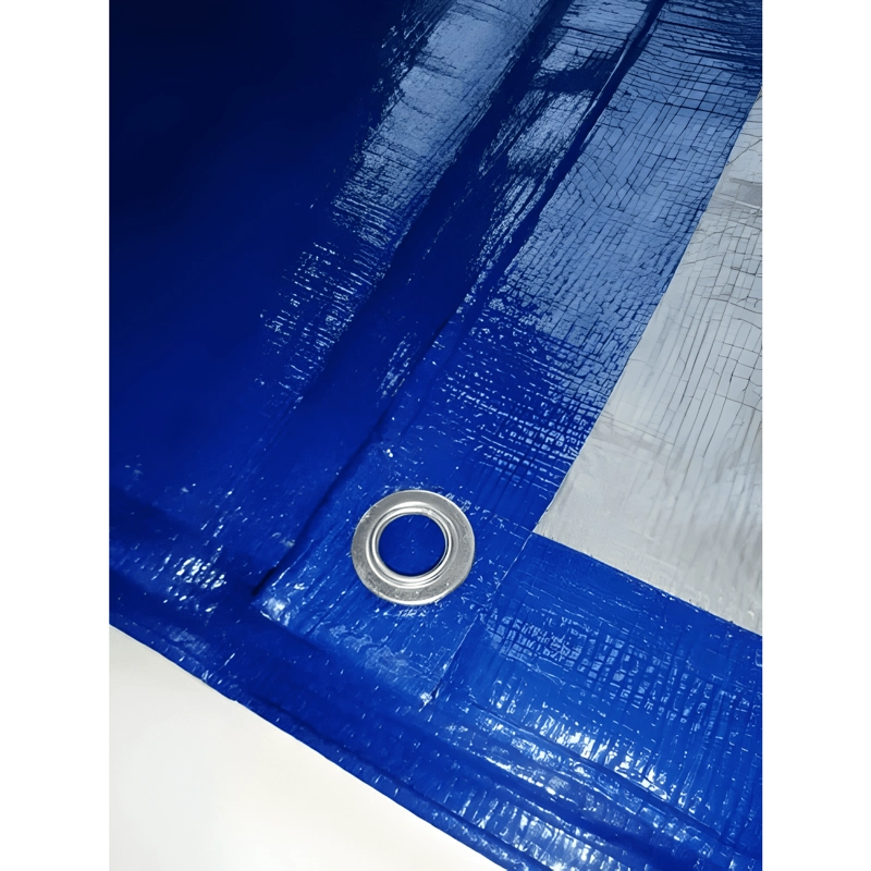 COBERTOR DE PISCINA LONA MULTIUSO CON OJETILLOS 5X6 M - 2