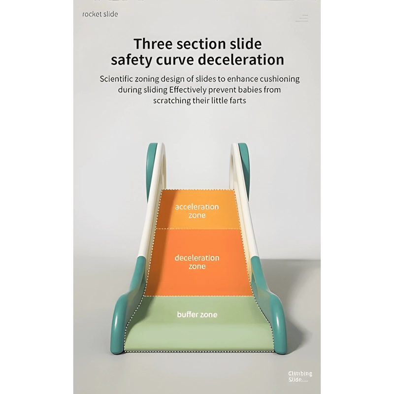 RESBALIN COHETE PLEGABLE DE PLASTICO PARA NIÑOS #2 - 3