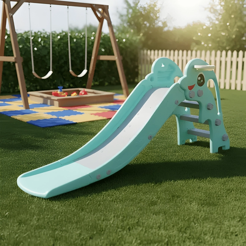 RESBALIN BEBECO MODELO DELFIN 175 CM VERDE AGUA - 2