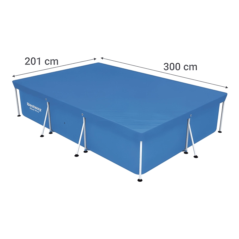 FUNDA COBERTOR PROTECTORA PARA PISCINA 304 X 205 - 3