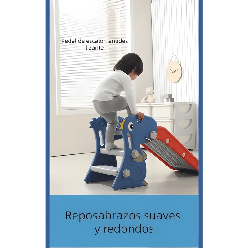 RESBALIN PLEGABLE CON ARO Y PELOTA 122X52X35 CM #2 - 3