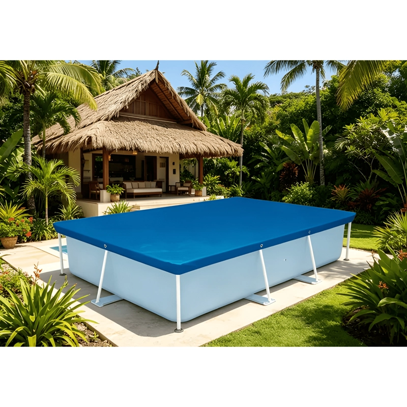 COBERTOR CUBRE PILETAS ESTRUCTURALES 2,64 X 1,74 M #1 - 1