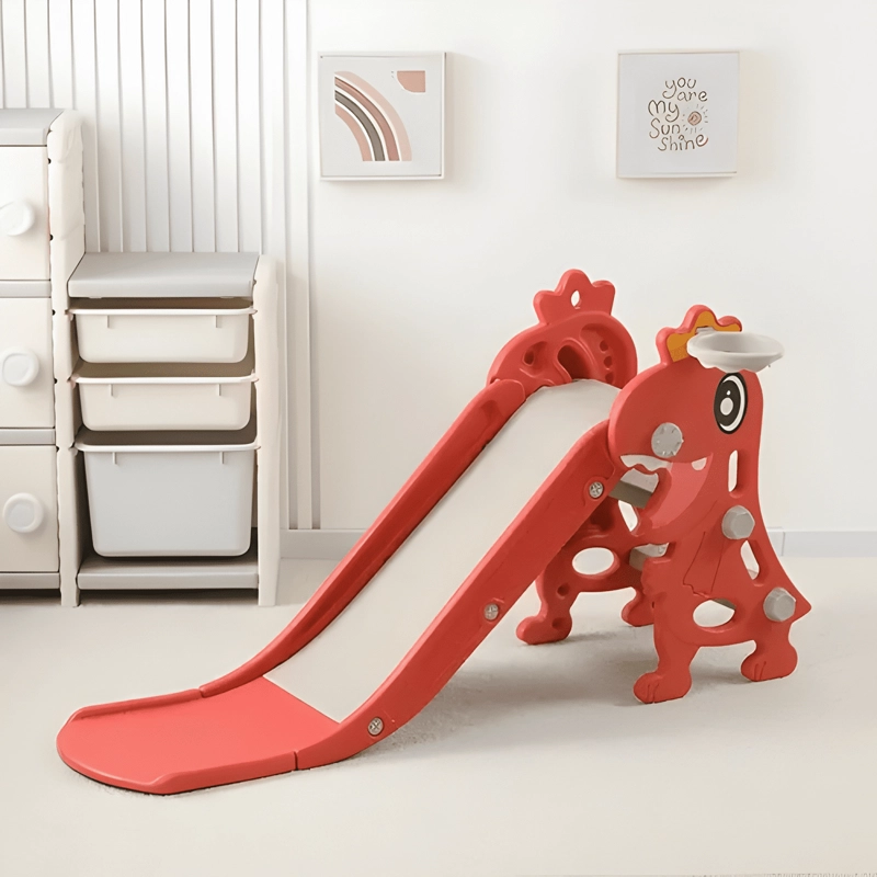 TOBOGAN RESBALIN INFANTIL PARA NIÑOS DE 1 A 3 AÑOS ROJO - 1