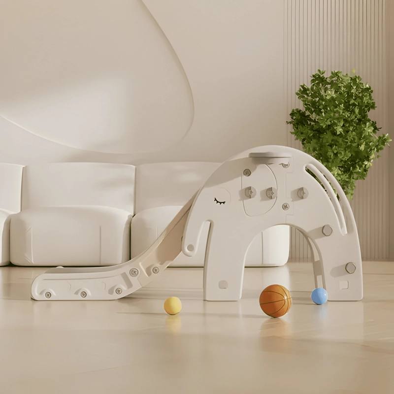 RESBALIN INFANTIL ELEFANTE BLANCO Y BEIGE - 4