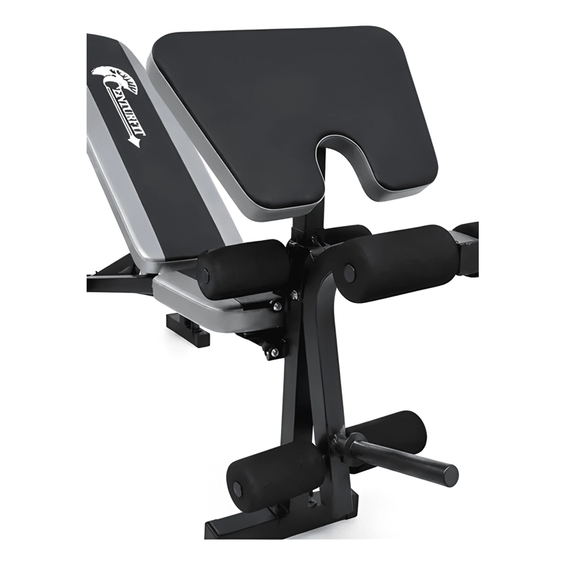 PRESS BANCA CENTURFIT DE ACERO CON RACK Y PIERNAS 180 KG - 4