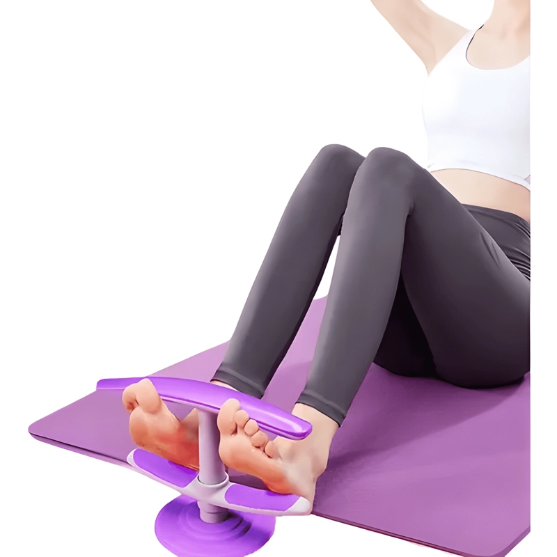 BARRA DE ABDOMINALES AJUSTABLE PORTATIL CON VENTOSA - 1
