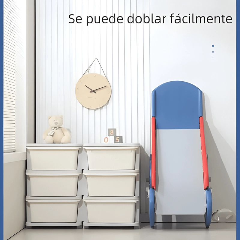 TOBOGAN PLEGABLE DE INTERIOR CON ARO DE BALONCESTO #1 - 2