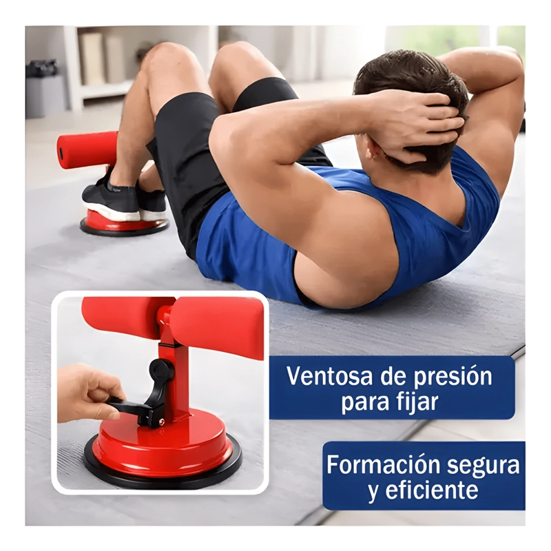 MAQUINA DE ABDOMINALES PORTATIL CON VENTOSA #1 - 4