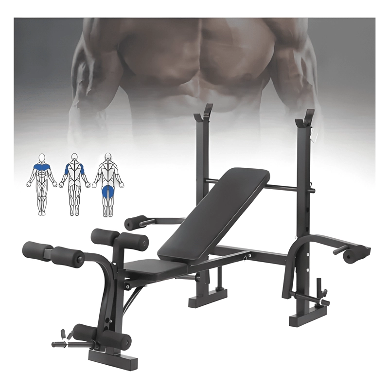 PRESS BANCA MULTIFUNCIONAL PROFESIONAL BOOST FITNESS - 3